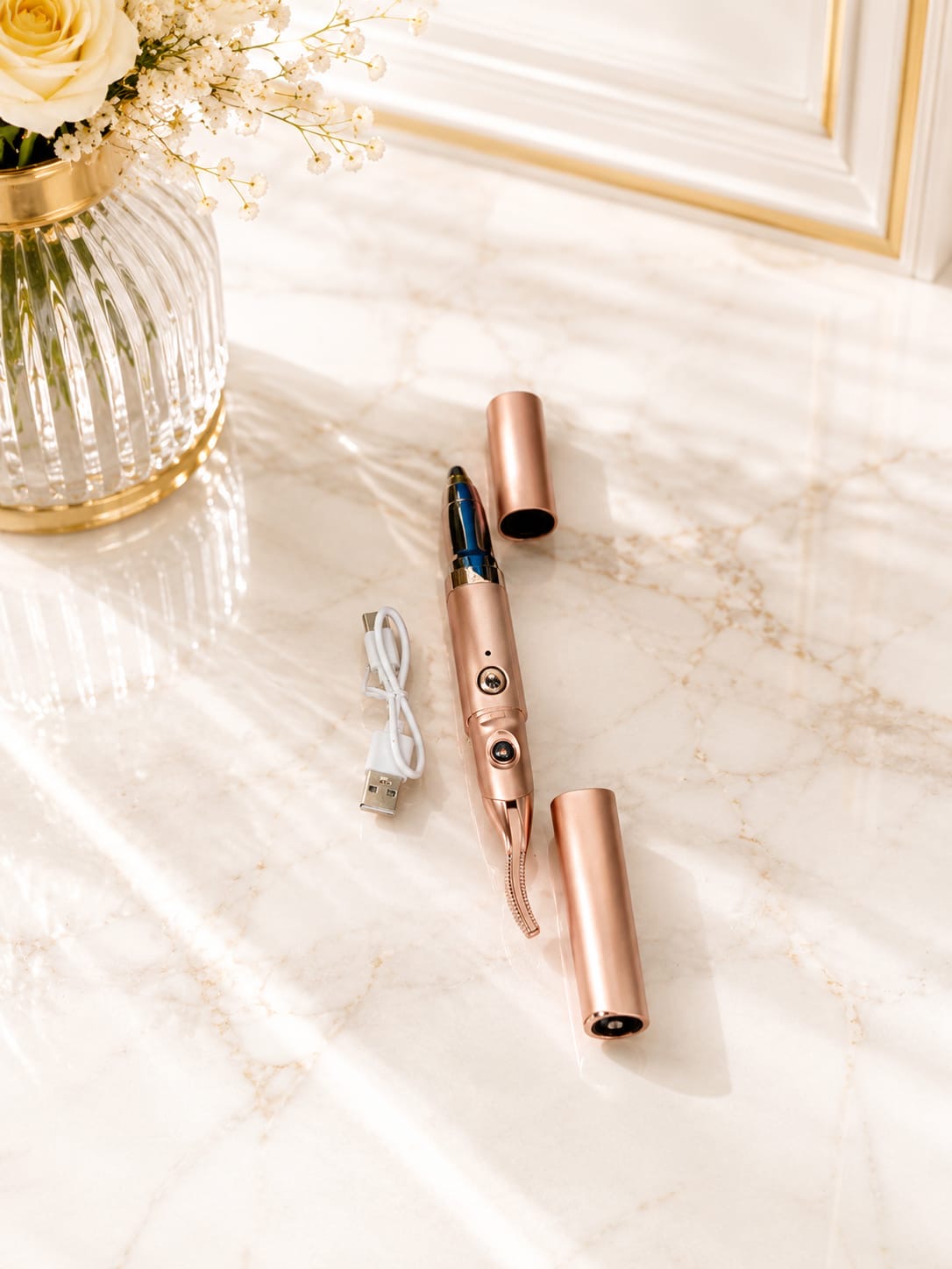 Majestic Beauties™ Rose Gold Brow & Lash Beauty Pen