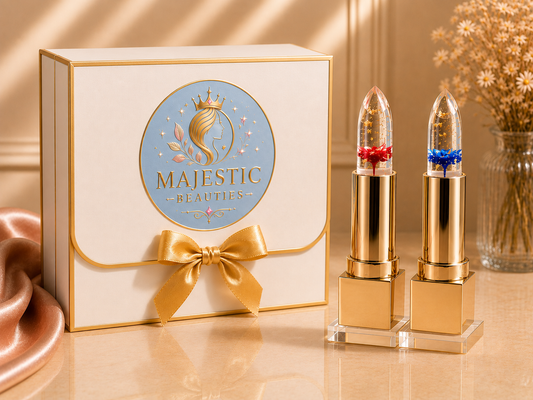 Majestic Beauties™ Bloom & Blush 2-Pack Flower Jelly Lipstick