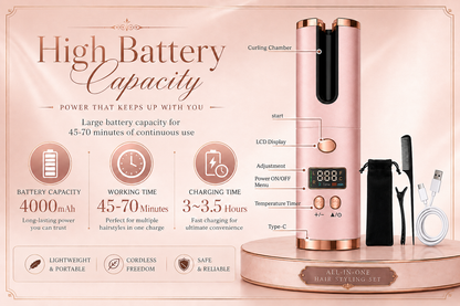 Majestic Beauties™ Luxe Automatic Hair Curler