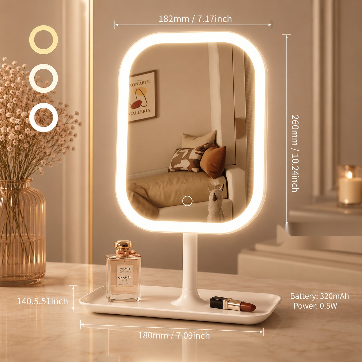 MajesticBeauties™ Radiance Mirror